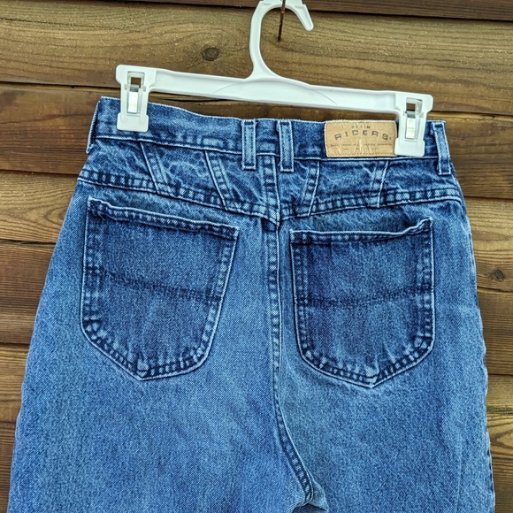 Denim Riders Vintage Woman's High Waisted Straight Leg Jeans, Size 2 - Picture 4 of 7